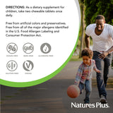 NaturesPlus etiqueta informativa, revela ingredientes y datos de seguridad