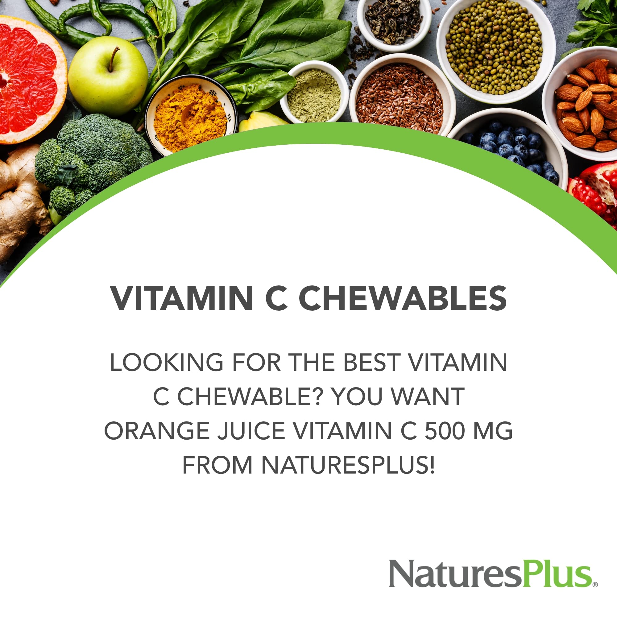 NaturesPlus detalle de la etiqueta con ingredientes y certificaciones visibles
