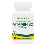 NaturesPlus frente del paquete mostrando vitamina B2 y beneficios principales