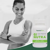 NaturesPlus composición de ingredientes: probióticos y L‑Glutamina visualizados