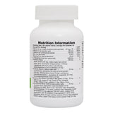 NaturesPlus vista lateral de la etiqueta que resalta ingredientes clave