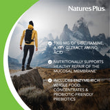 NaturesPlus sello cGMP y calidad en primer plano que inspira confianza