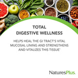 NaturesPlus primer plano de superficie del comprimido para detalle táctil