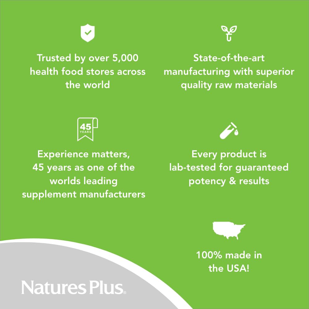 NaturesPlus Heartbeat ingredientes botánicos visibles y su aporte natural