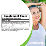 NaturesPlus raíz y rizoma de cohosh ilustrando el ingrediente botánico activo