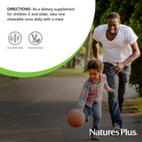 NaturesPlus etiqueta con lista de enzimas y probióticos para apoyo digestivo