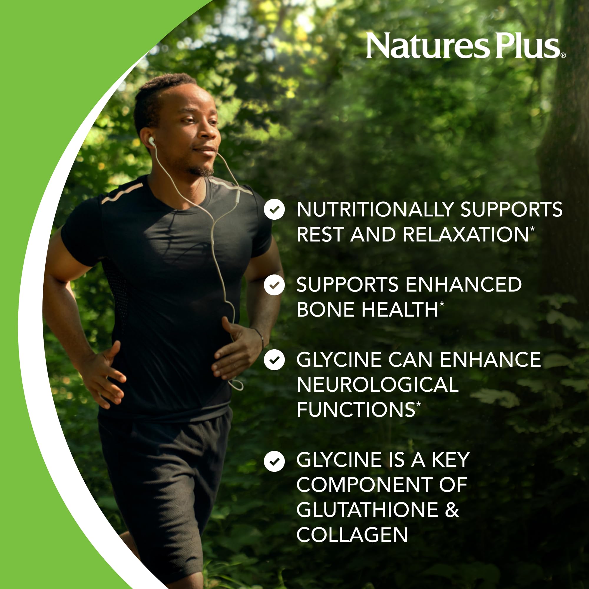 NaturesPlus cápsula en mano mostrando tamaño y facilidad de uso