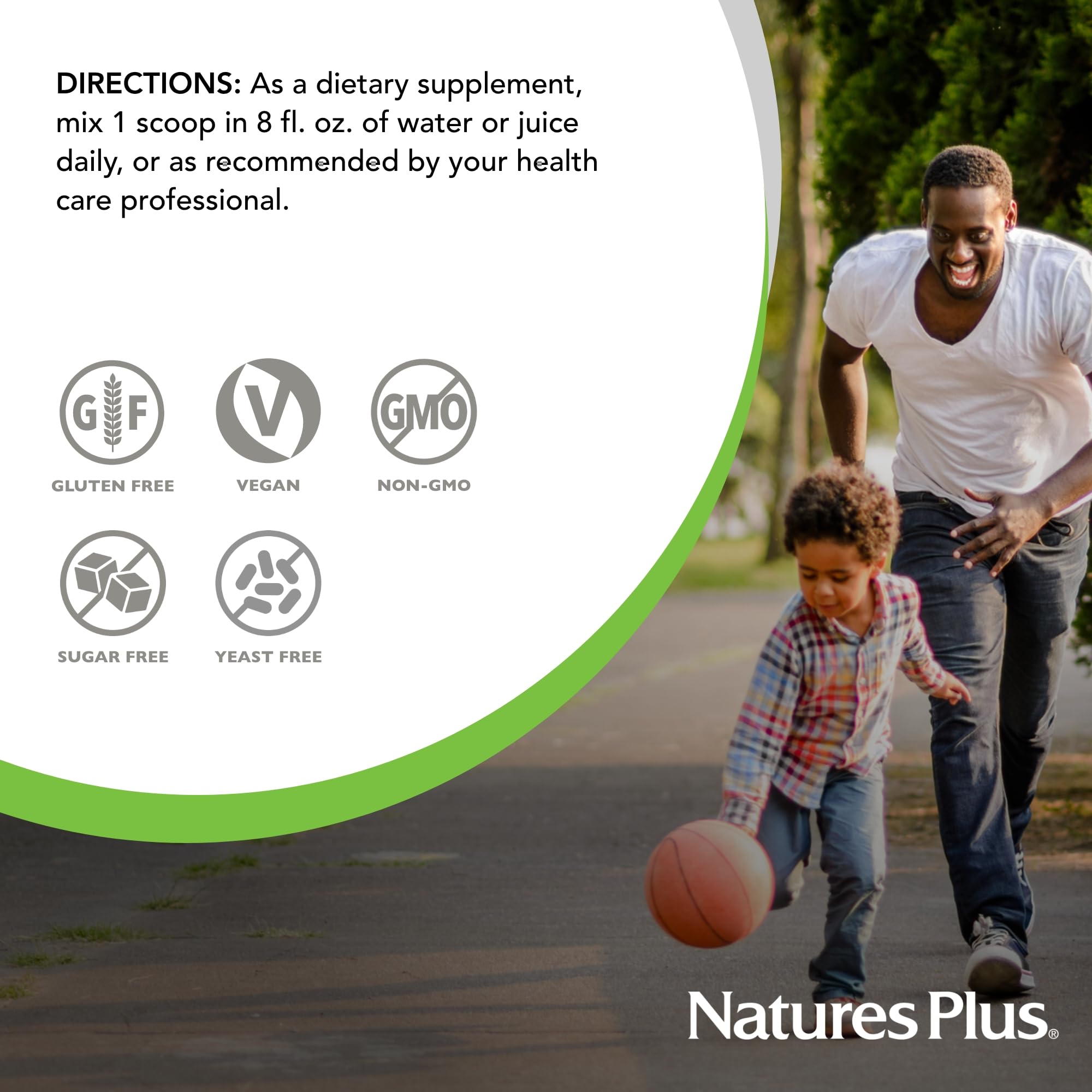 Nature's Plus etiqueta de KalmAssure detalle de ingredientes y certificaciones