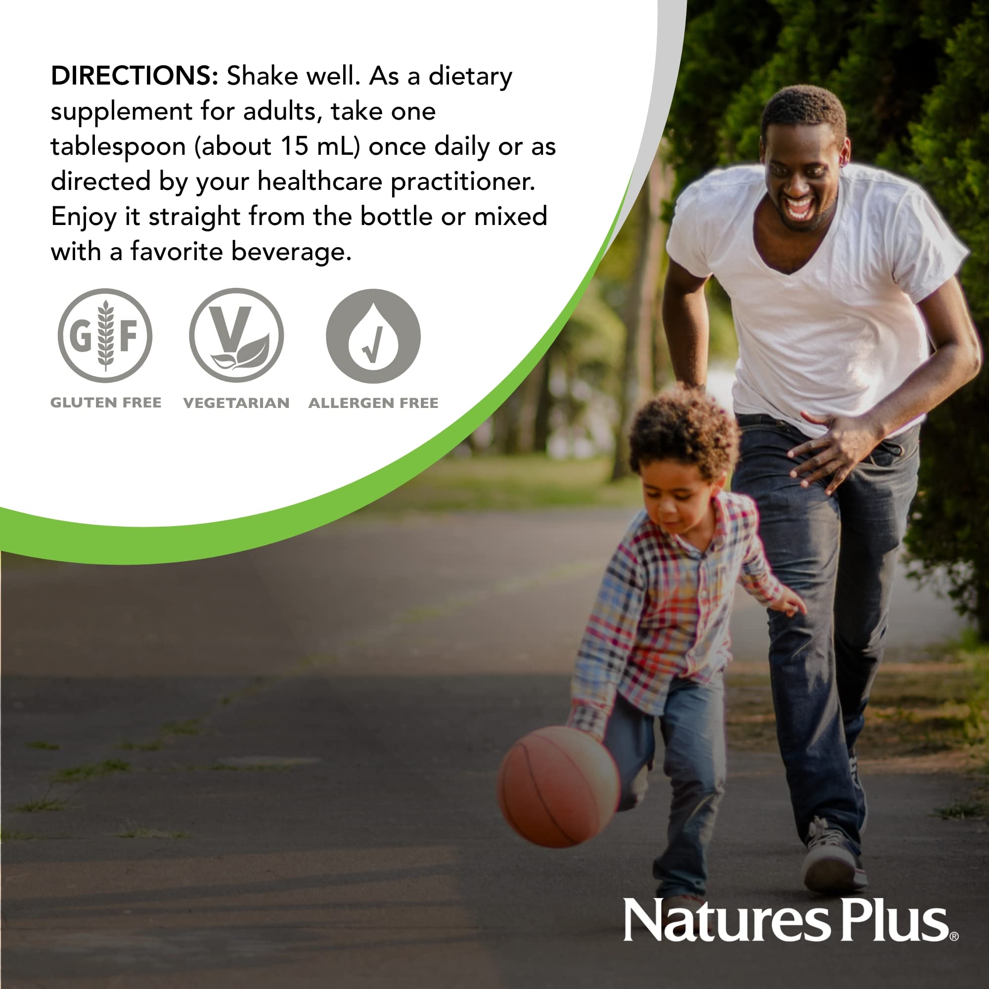 NaturesPlus presentación en cocina cítrica, sugiere sabor agradable y uso diario