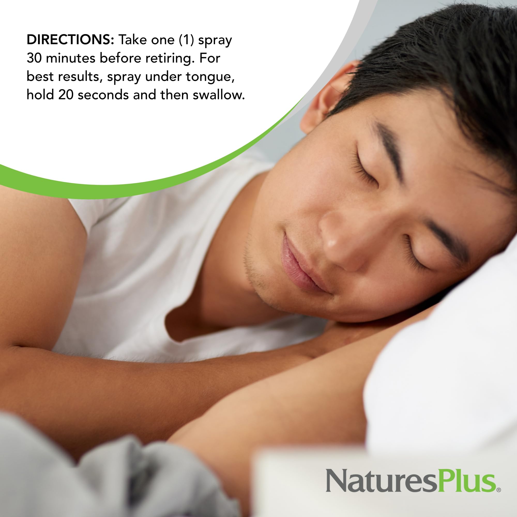 NaturesPlus etiqueta con ingredientes y vitaminas B6 y E claramente visibles