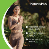 NaturesPlus PRO Berberine mano sosteniendo la botella para comparar tamaño
