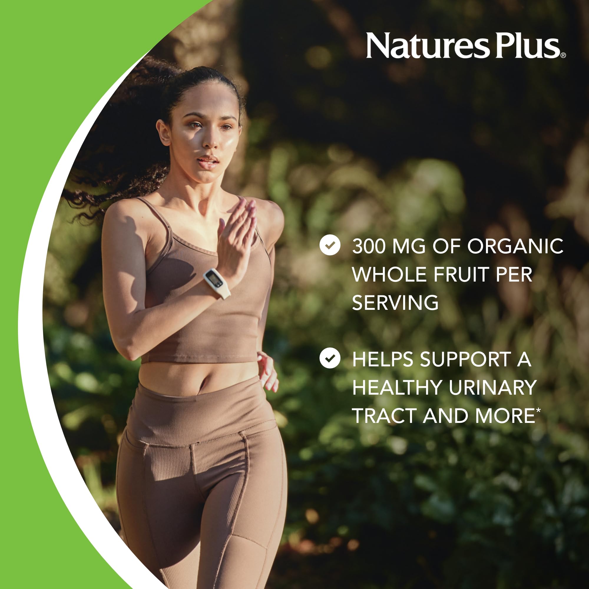 NaturesPlus polvo de extracto de arándano para apreciar pureza y textura