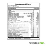 NaturesPlus cápsulas junto a un plato en desayuno para uso cotidiano