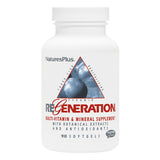 NaturesPlus frasco frontal que muestra 90 softgels y conveniencia diaria