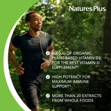 NaturesPlus etiqueta con ingredientes y certificaciones que aporta transparencia