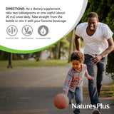 NaturesPlus producto en cocina junto a fruta, aporta bienestar diario
