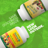 NaturesPlus detalle de ingredientes mostrando la mezcla de arroz, guisante y soja