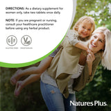 NaturesPlus caja abierta con tabletas y folleto informativo