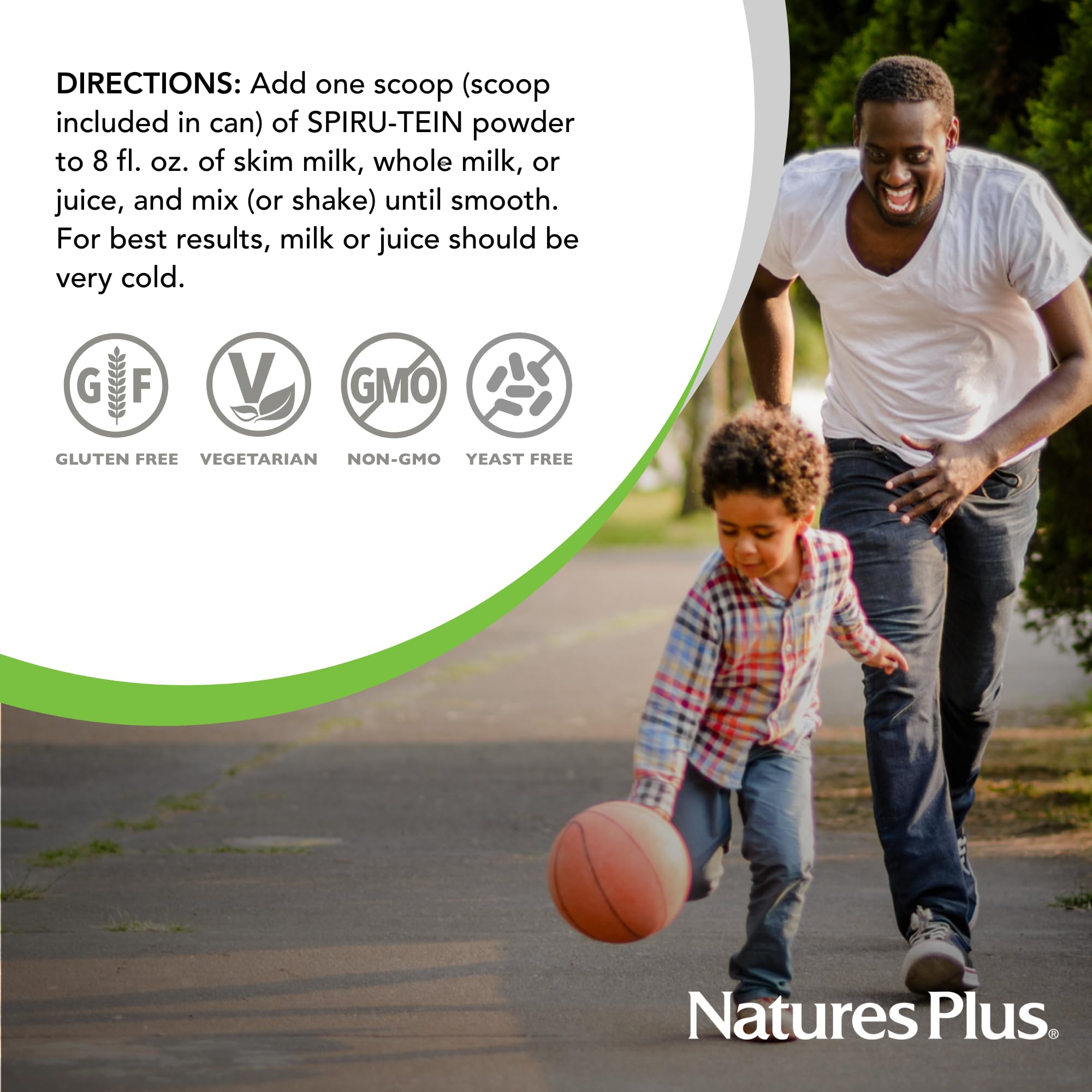 NaturesPlus batido en mesa de desayuno mostrando facilidad de uso y versatilidad diaria