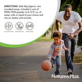 NaturesPlus SPIRU-TEIN en cocina estilo de vida, opción vegetal rápida