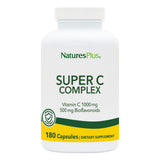 NaturesPlus frasco frontal del producto mostrando etiqueta y beneficios