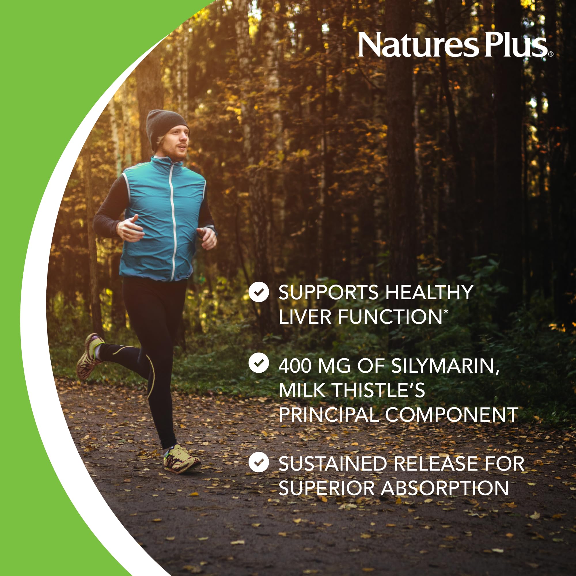 NaturesPlus tableta en uso junto a un vaso de agua para toma diaria cómoda