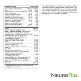 NaturesPlus multivitamínico en uso junto a una rutina diaria para apoyo energético