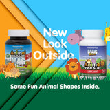 NaturesPlus tabletas con formas de animales, diseño divertido que facilita la toma
