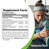 NaturesPlus comparación de tamaño en manos para referencia de dosis