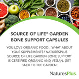 NaturesPlus primer plano de textura de cápsula vegana y pureza