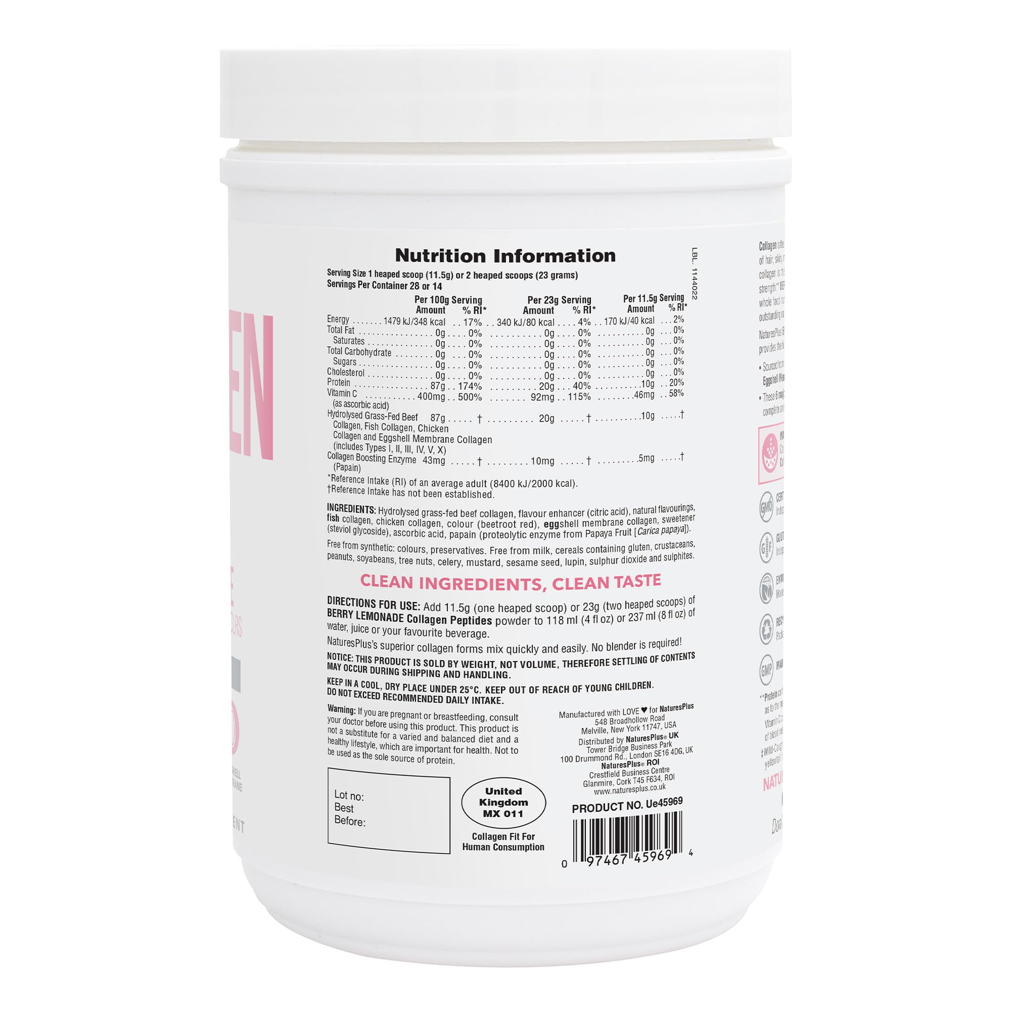 NaturesPlus primer plano de la textura del polvo mostrando finura y mezcla fácil