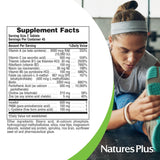 NaturesPlus Ultra Hair comparación de tamaño con una moneda para entender la dosificación