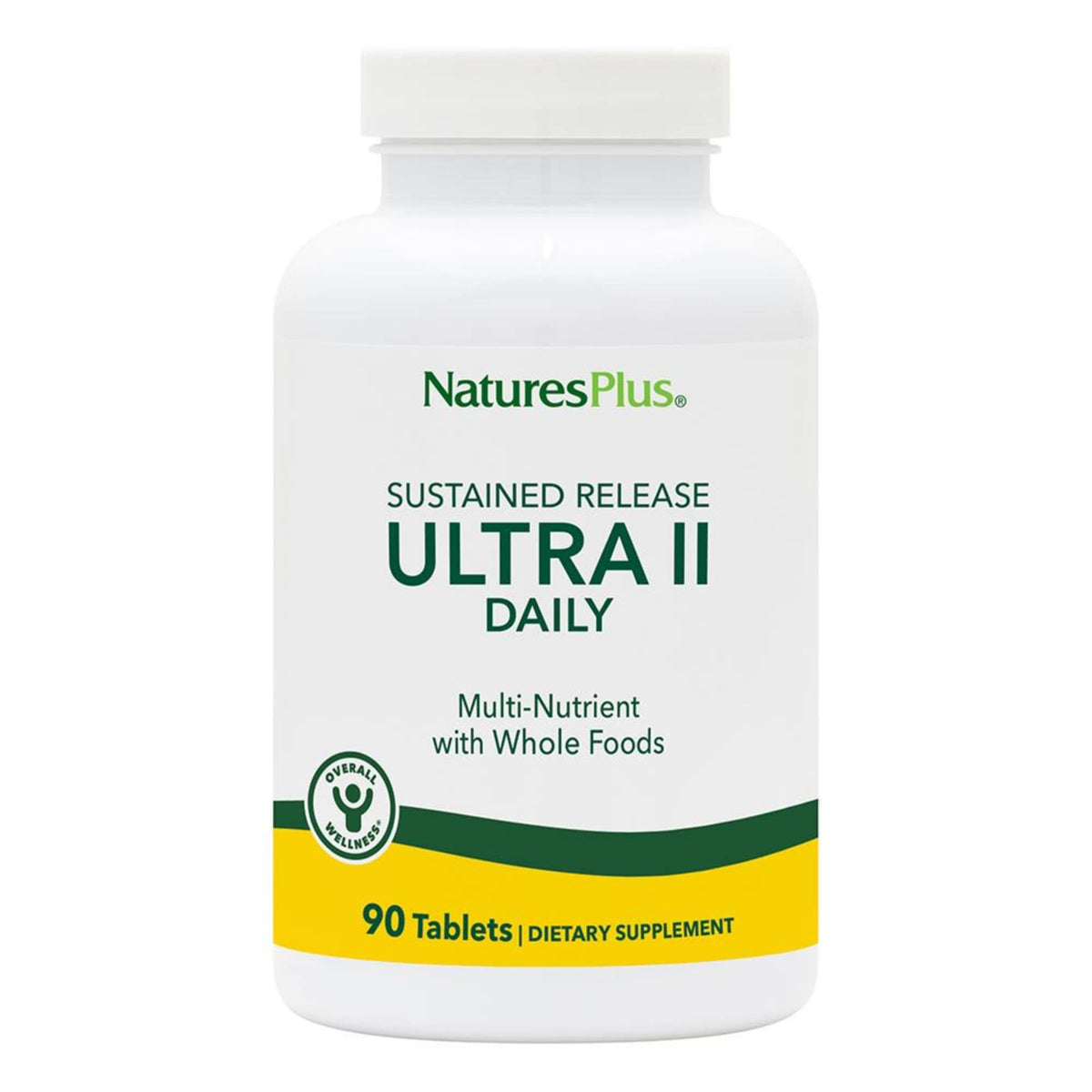 NaturesPlus botella frontal mostrando diseño y beneficio conveniencia diaria