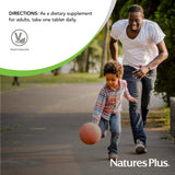 NaturesPlus lista de ingredientes mostrando vitaminas y minerales esenciales