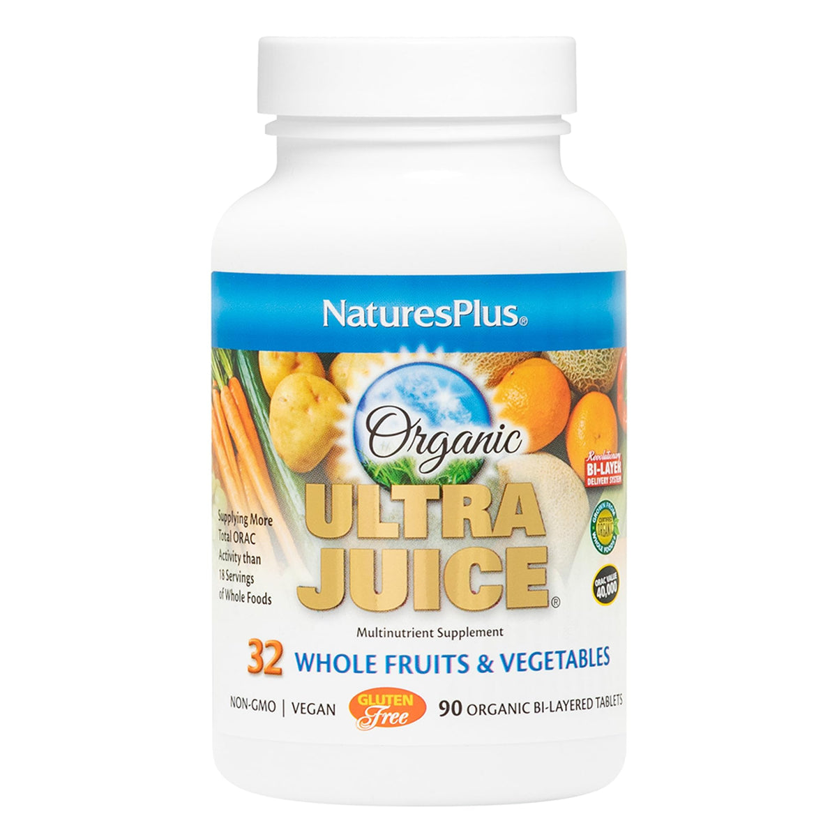 NaturesPlus envase frontal mostrando etiquetas y beneficios visibles