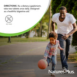 NaturesPlus Ultra-Zyme etiqueta de ingredientes que destaca pureza y calidad