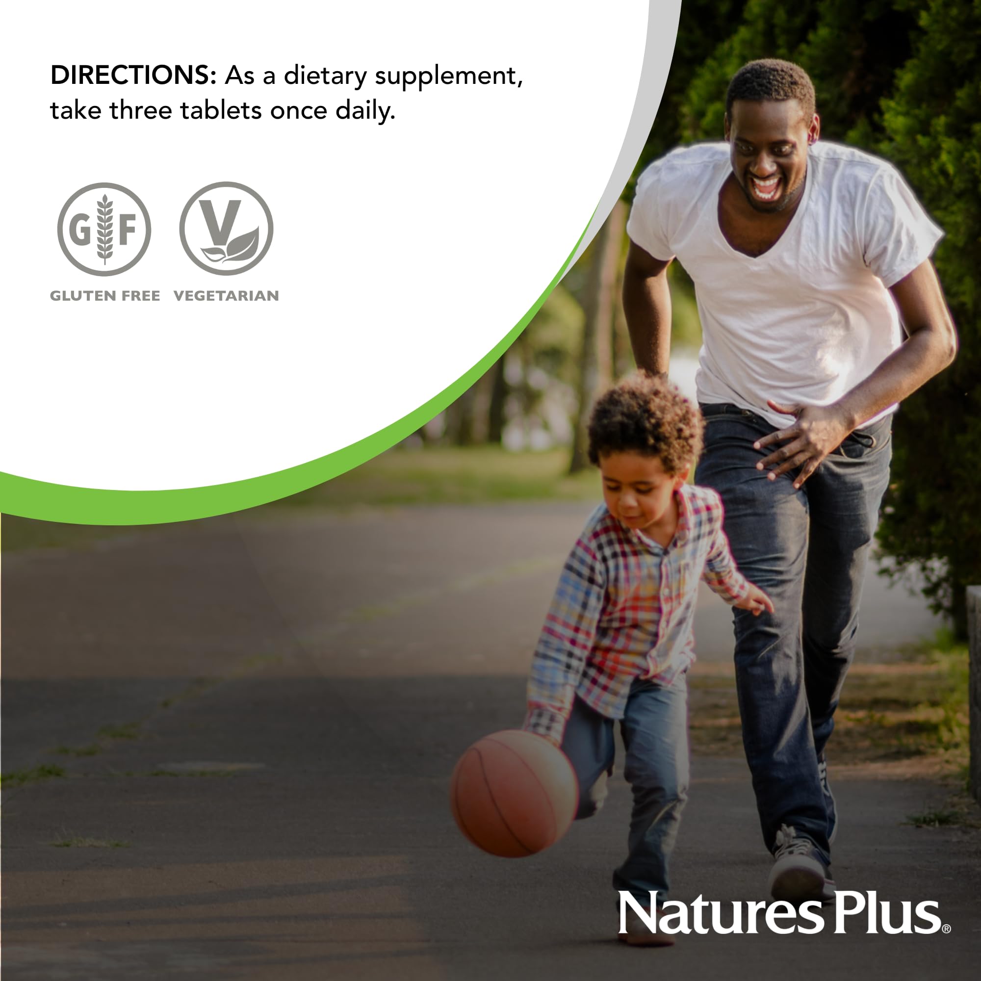 NaturesPlus producto en mesa de desayuno para rutina diaria saludable