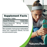 NaturesPlus etiqueta de ingredientes para transparencia y confianza