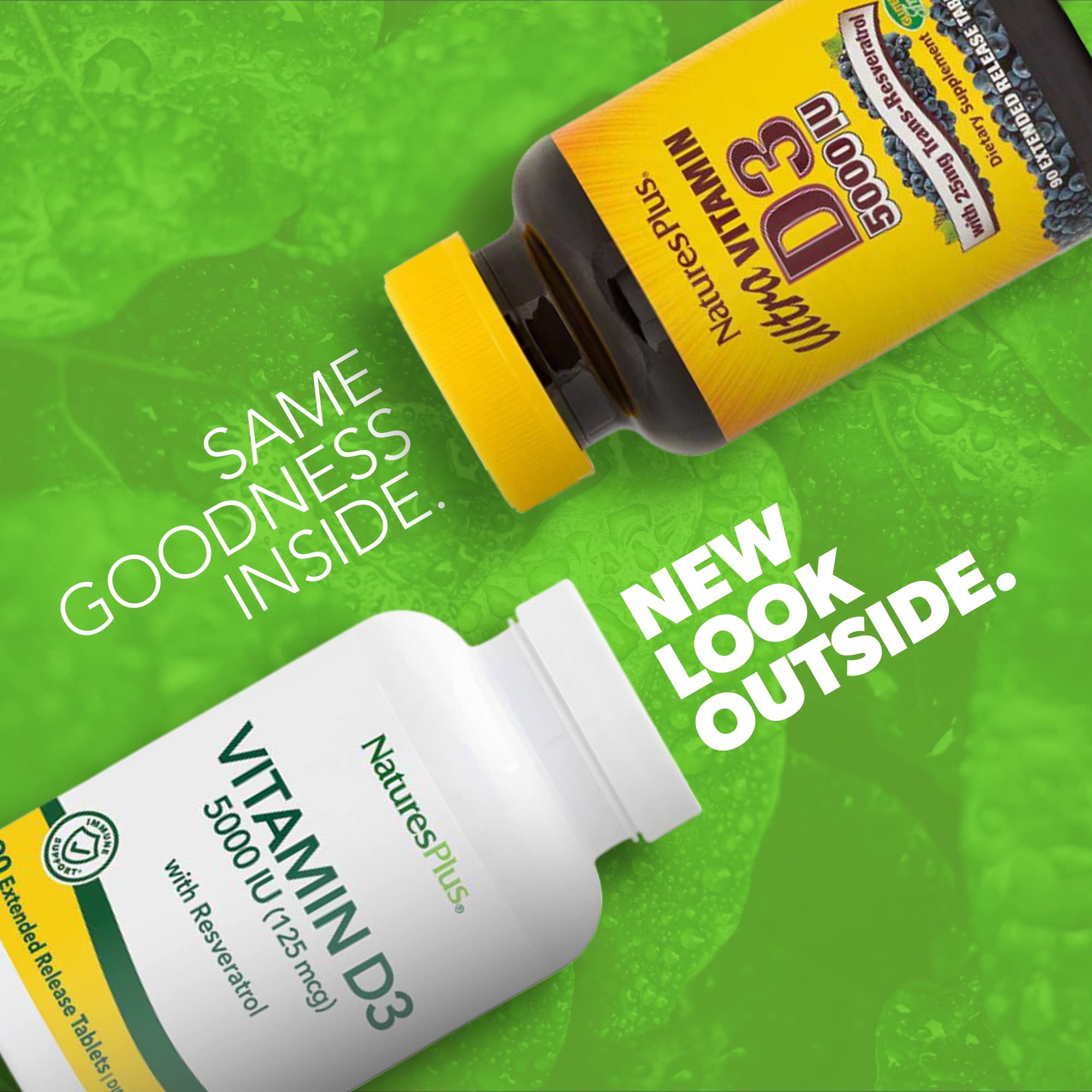 NaturesPlus tableta en primer plano resaltando liberación sostenida y pureza