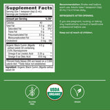 Nature's Way comparación de tamaño del frasco para evaluar dosis y almacenamiento