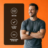 NatureWise softgel junto a una moneda para comparar tamaño