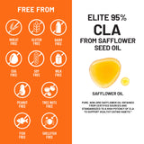 NatureWise etiqueta con información nutricional y concentración 95% CLA