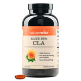 NatureWise envase frontal mostrando 180 softgels y beneficios claros