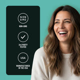 NatureWise comparación de tamaño de cápsula con moneda para referencia