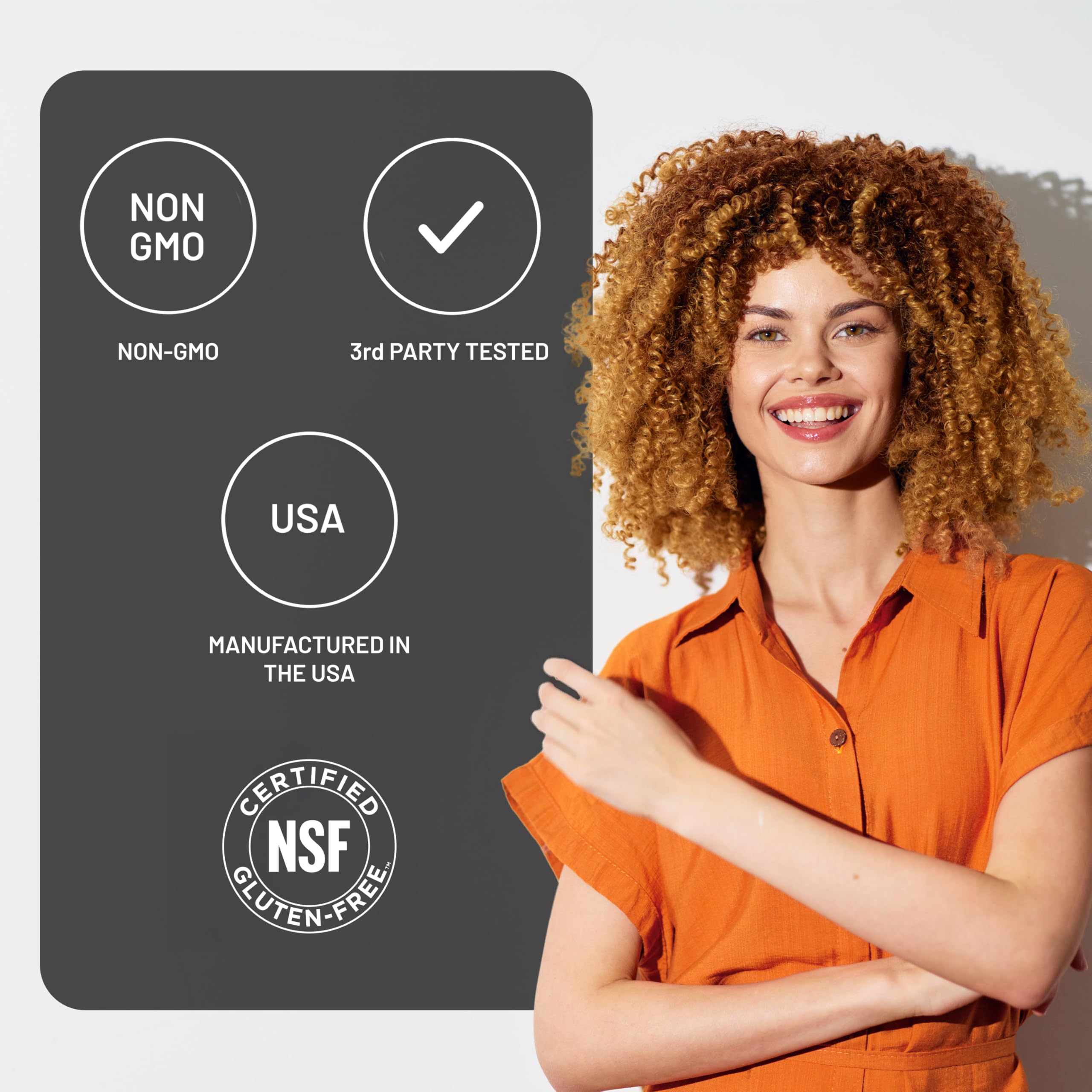NatureWise embalaje con sello cGMP y fabricación en USA para garantía de calidad
