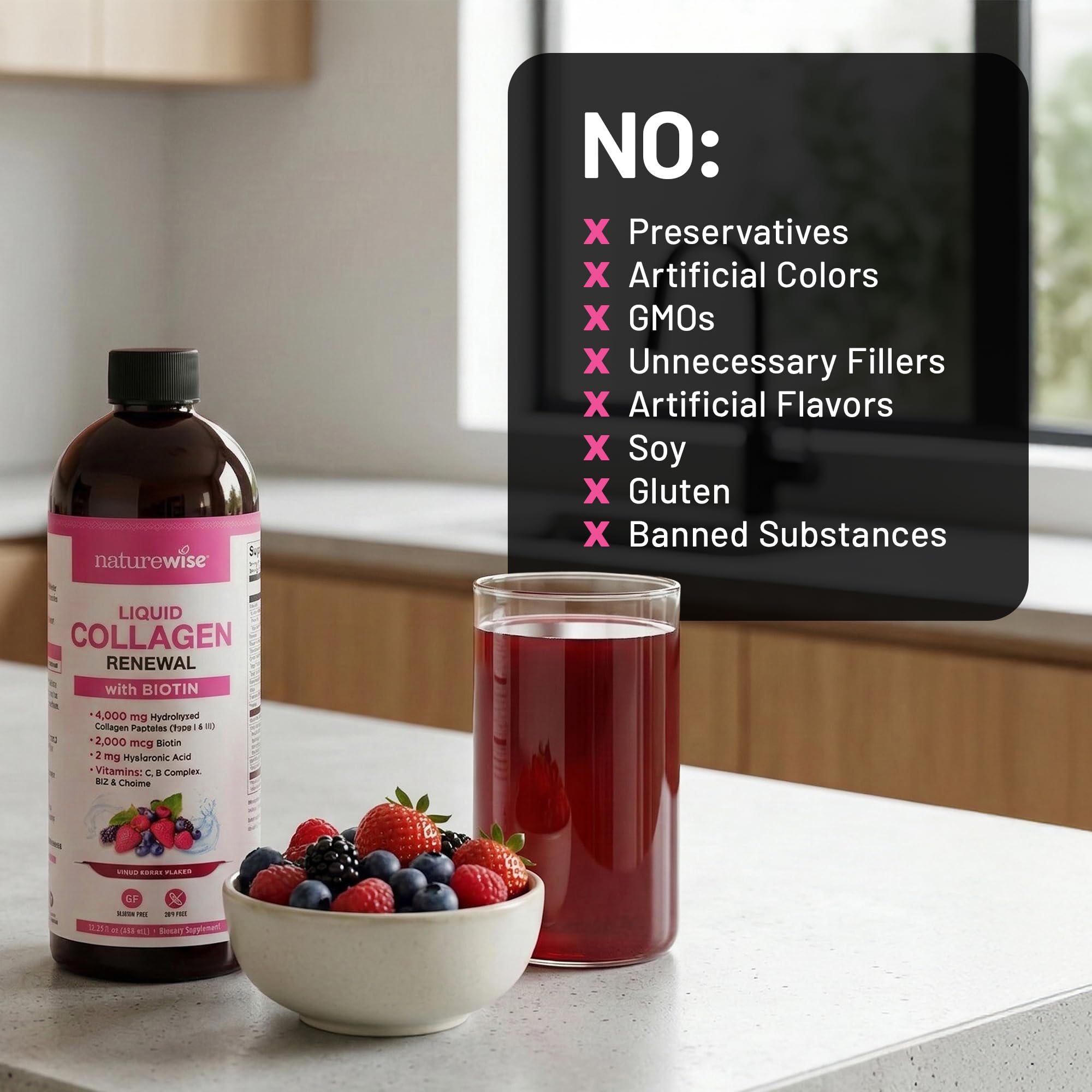 NatureWise empaque con varios tubos listo para uso de 45 días