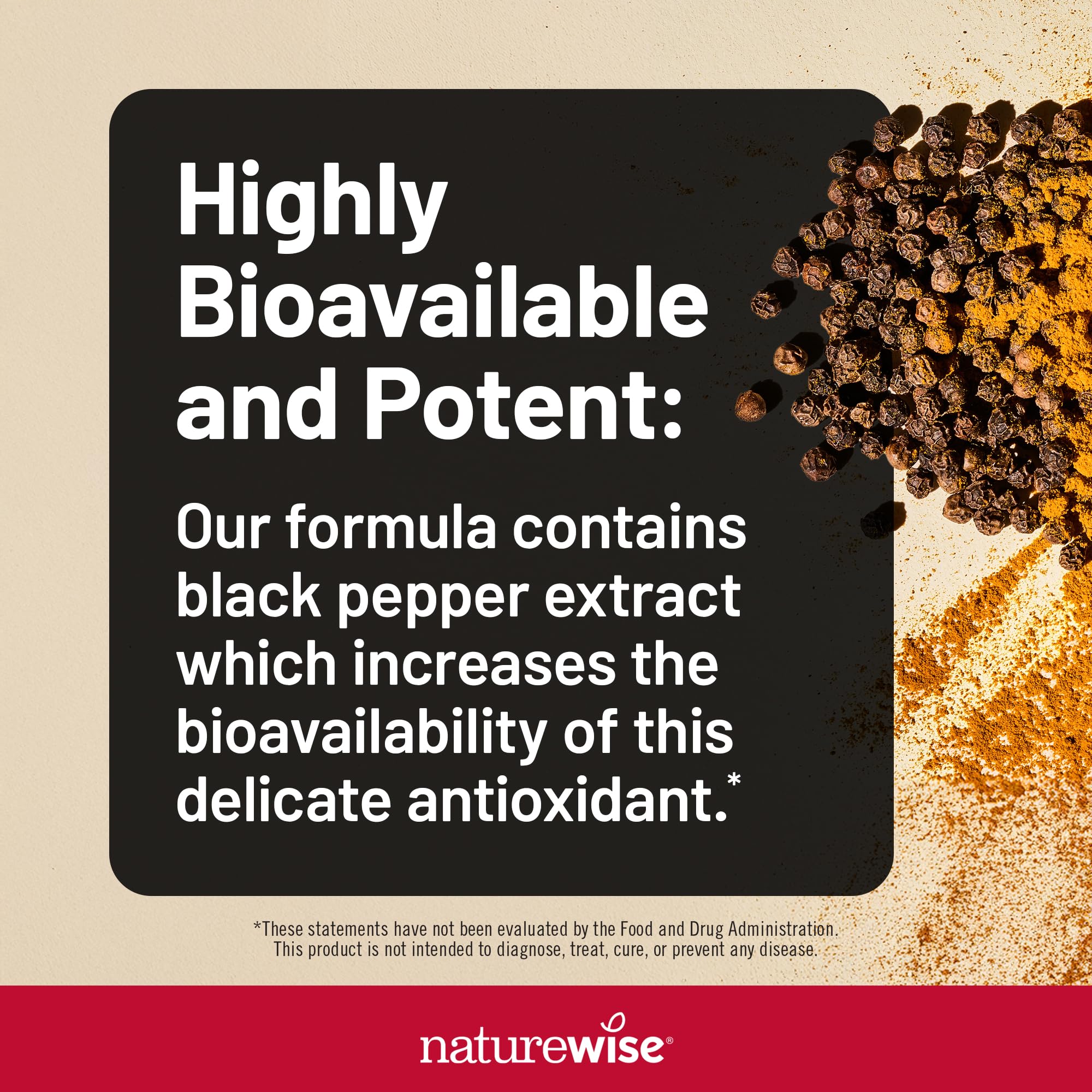 NatureWise etiqueta ampliada con información nutricional y certificaciones visibles