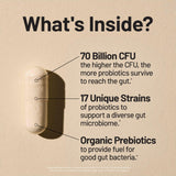 NatureWise frasco abierto con cápsulas para evidenciar presentación
