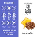 NatureWise frasco abierto con cápsulas listo para uso diario