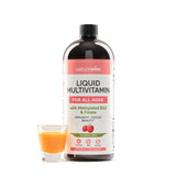 NatureWise botella frontal mostrando etiqueta y volumen, fácil identificación